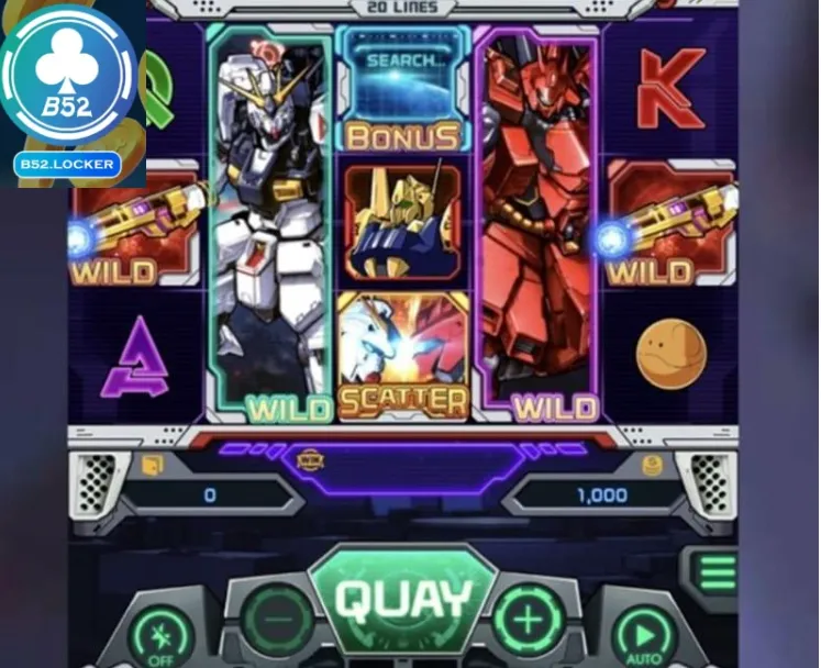 Thủ thuật chơi dễ trúng trong game Gundam Slot
